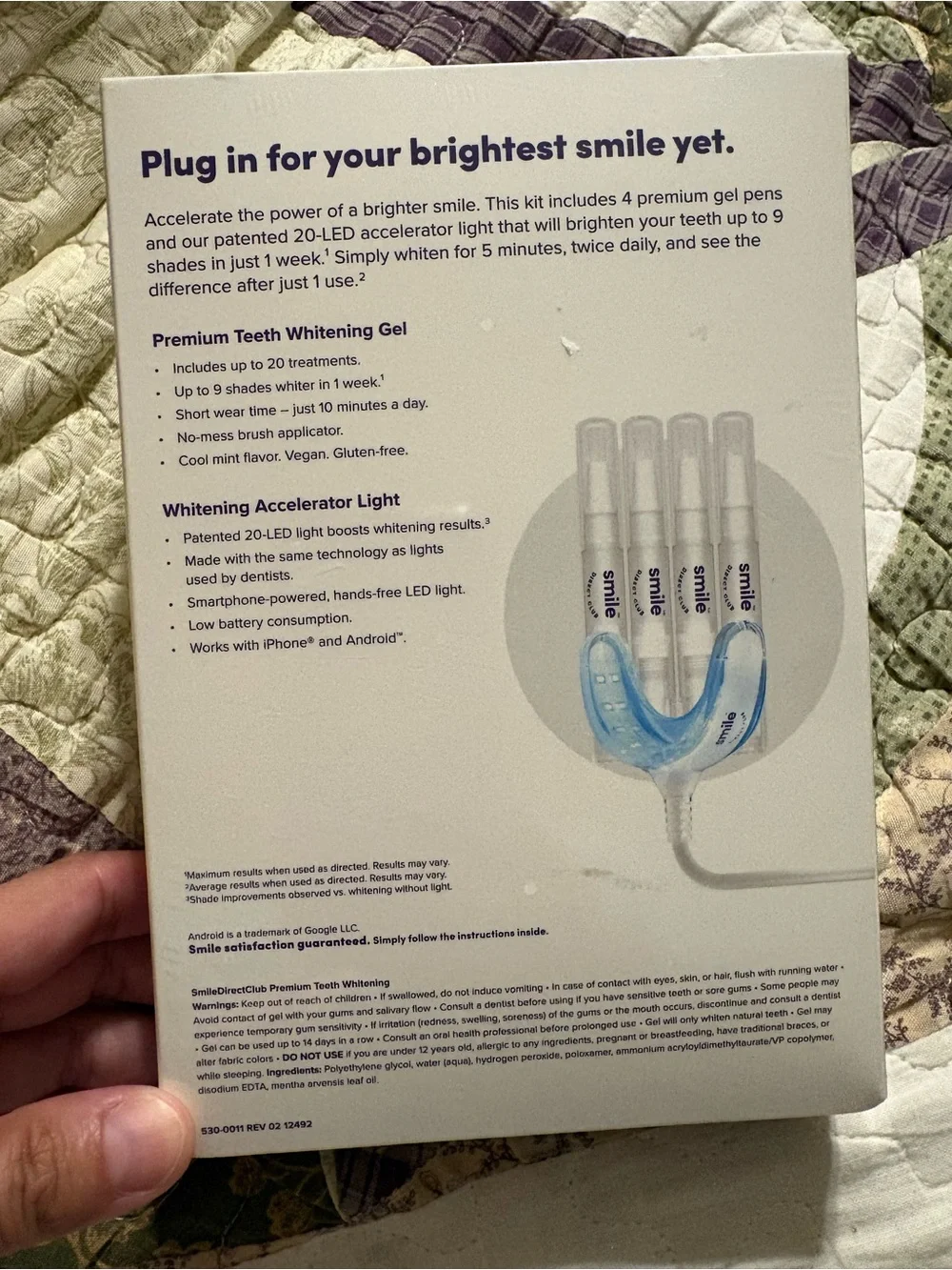 Smile Direct Club Teeth Whitening Gel Kit